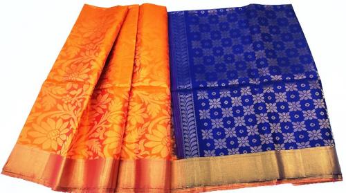SOFT SILK SAREE WITH BLOUSE